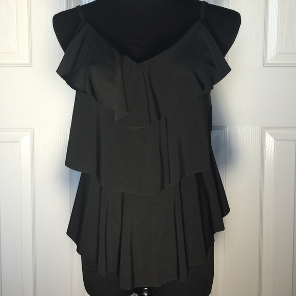 Aqua Green Spaghetti Strap Blouse