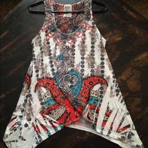 Vocal multicolor tank