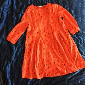 Jack red dress with diamond print Jack red dress with diamond print