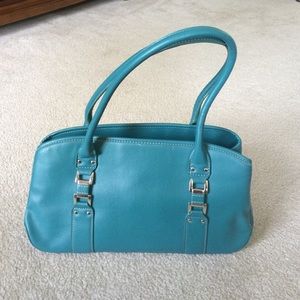 Teal purse