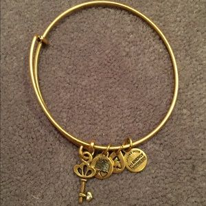 Alex and Ani skeleton key bracelet
