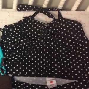 For @wally5 black polka dot