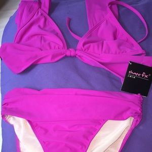 Shape fx swim 2pc swimsuit. New with tags