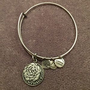 Alex & Ani 'my other half' adjustable bracelet
