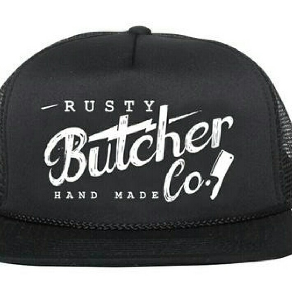rusty butcher hat