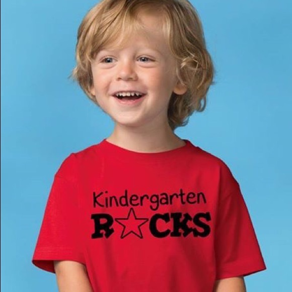 Back To School Kindergarten Rocks Boys TShirt