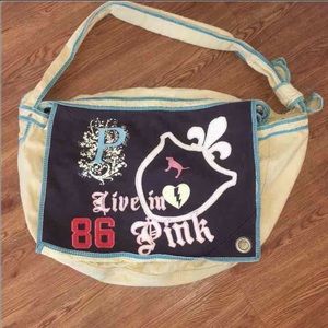 PINK Victoria's Secret oversized messenger bag