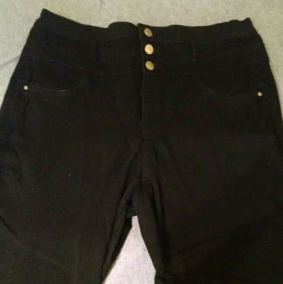 Black High Waisted Jeans