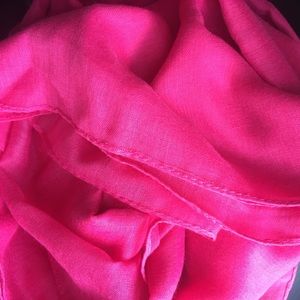 Hot Pink Maxi Scarf
