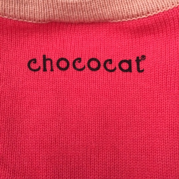 ✨HP x2!✨ Coral/Mauve Chococat Cardigan - Picture 4 of 4