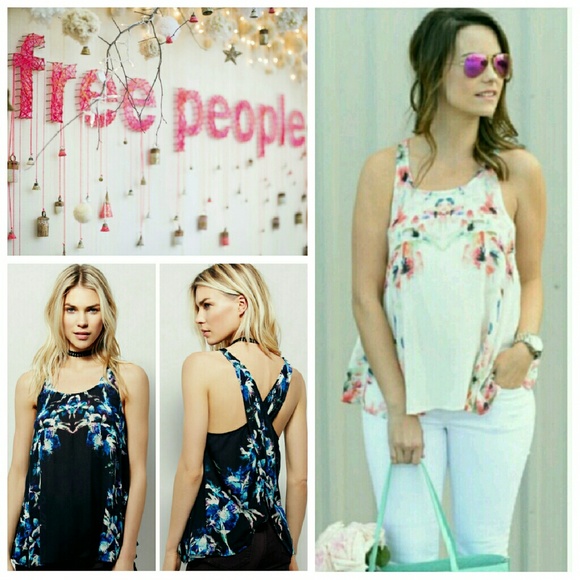 Free People Surplice Back Top