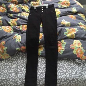 Charlotte Russe black high waisted jeans