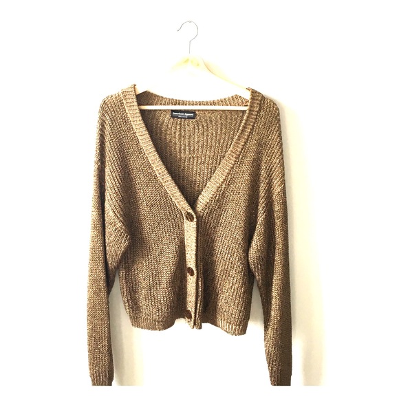 Gold cardigan