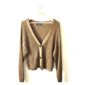Gold cardigan