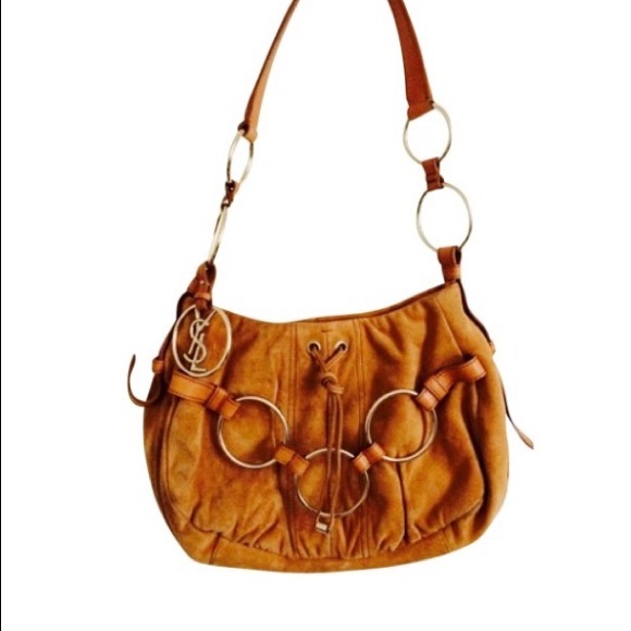 Rive Gauche Chain Hobo Shoulder Bag