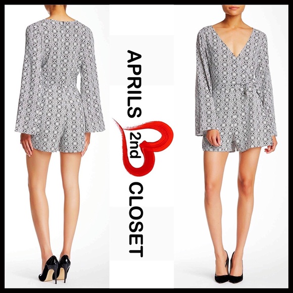 ROMPER Retro Boho Print Romper - Picture 7 of 7