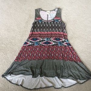 Patterned tank top from Anthropologie