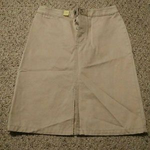 Gap Khaki skirt