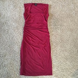 Deep Red Moda International Dress