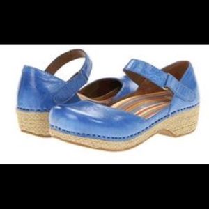 DANSKO Jute Maryjanes.