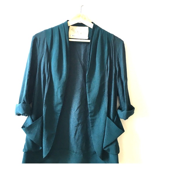 URBAN OUTFITTERS Dark Green Blazer