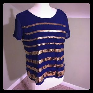 Jennifer Lopez Sequin Top