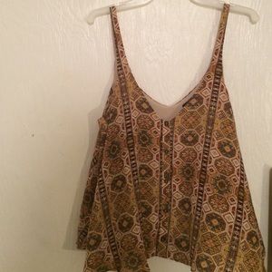 Cute tribal crop top from Forever 21!