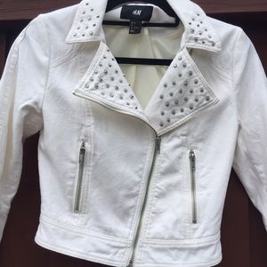 🍍 White Denim Jacket 🍍