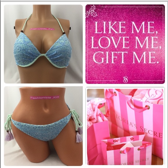 🆕😍 Victoria's Secret swim fabulous bikini set