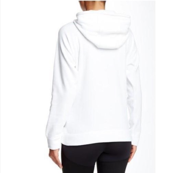 Helly Hansen Women’s Fleece Logo Hoodie Gray Pink - Picture 2 of 4