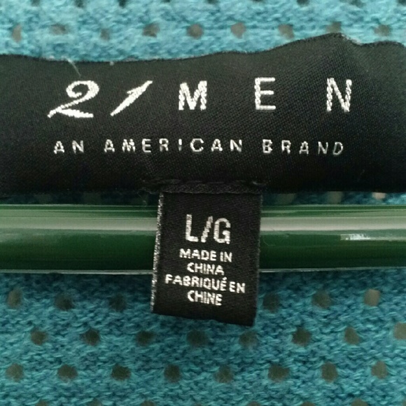 Blue 21 Men Cardigan - Picture 4 of 4