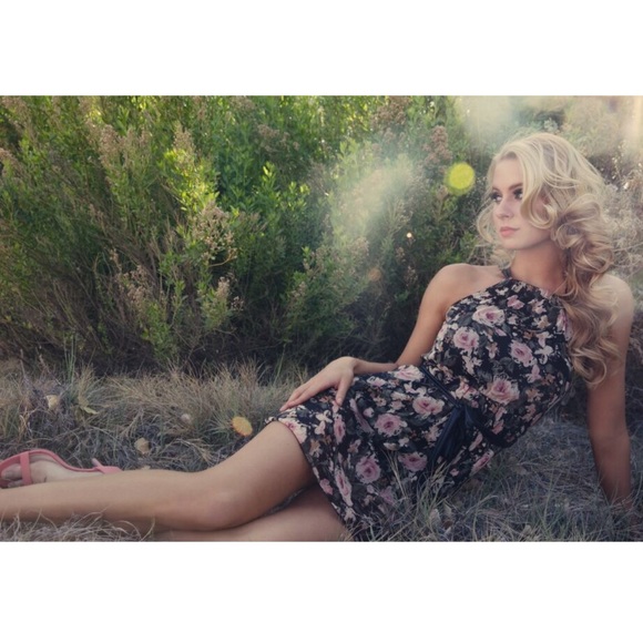 Floral Print Dress - Picture 3 of 3