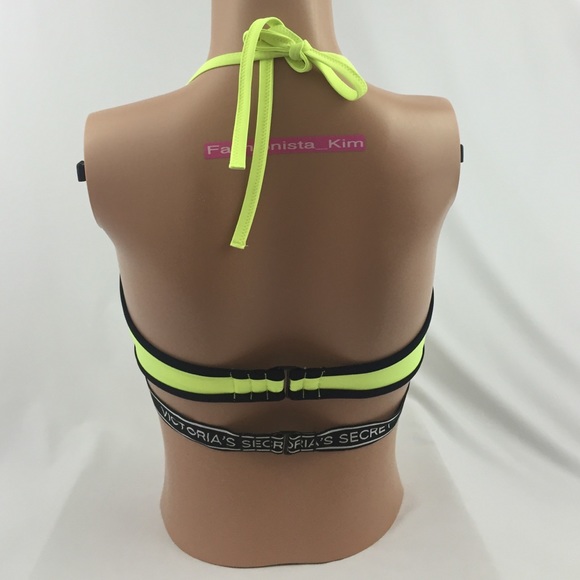 ✅🆕😍Victoria's Secret logo swim bandeau top - Picture 2 of 4