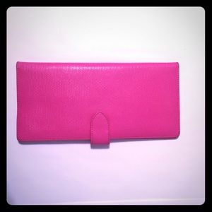 Bright Pink Large Passport/Wallet