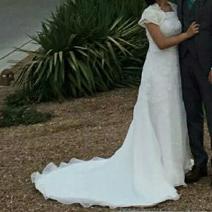 Wedding dress 4~6 size