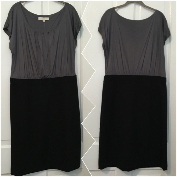 Casual black & gray dress