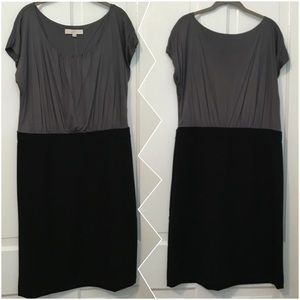 Casual black & gray dress