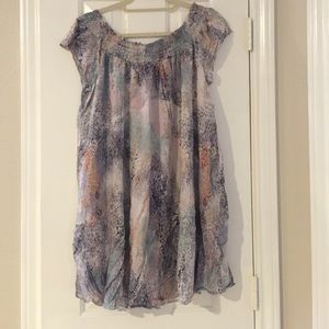 Talula Off the Shoulder Day Dress. New with tags