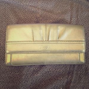 Coach leather wallet