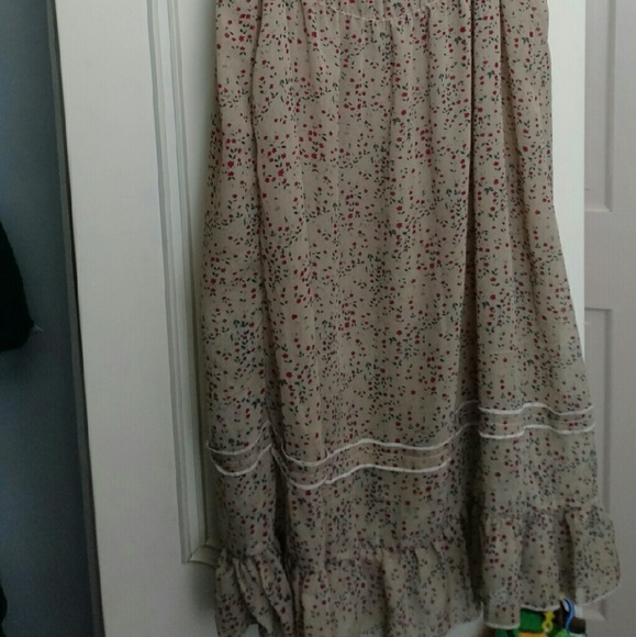 Sheer Free Soul Floral Dress w/ Slip - Picture 3 of 4