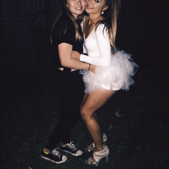 White American apparel body suit