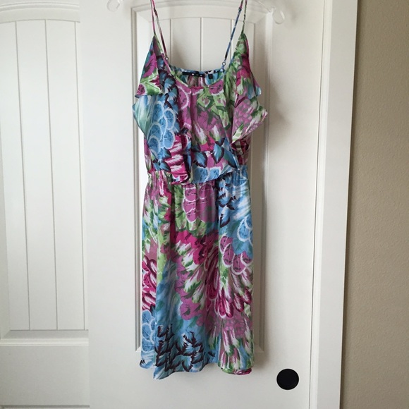 Dresses & Skirts - 100% Silk Print Dress