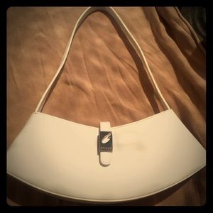 Guess white mini bag purse