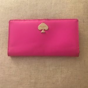 Kate Spade Hot Pink Wallet