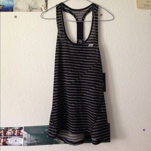 NWT Striped Racerback Tank Top