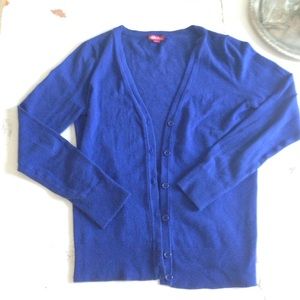 Merona - M - Cardigan - Royal Blue