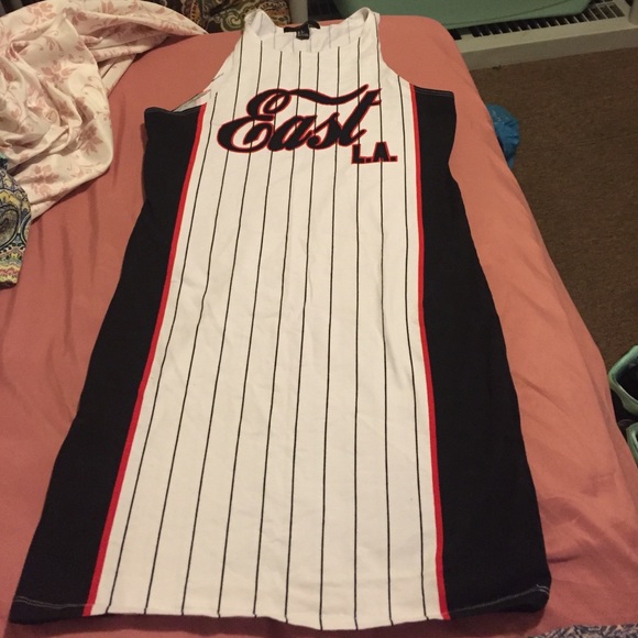 "EAST LA" Forever 21 body con dress