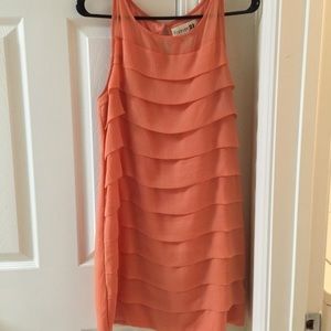 Forever 21 coral dress