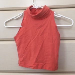 American Apparel Turtleneck Crop