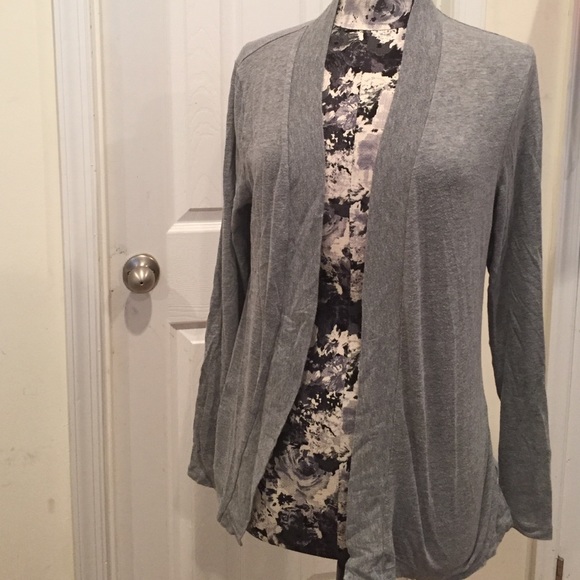 Jcrew gray cardigan
